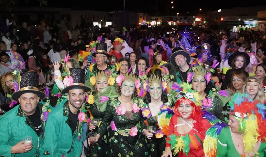 Imagen de la multitudinaria participación