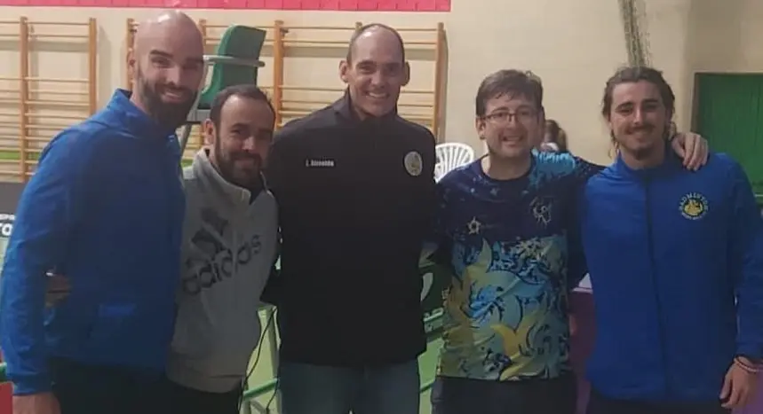 Componentes de Lanzarote Raqueta Club en Valladolid.