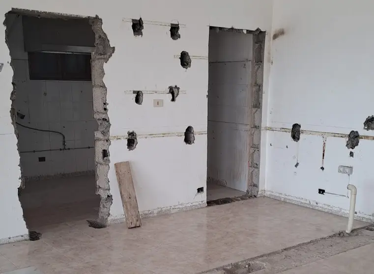 Imagen de las obras del centro sociocultural de Conil.