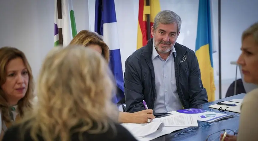 Fernando Clavijo, secretario general de Coalición Canaria.