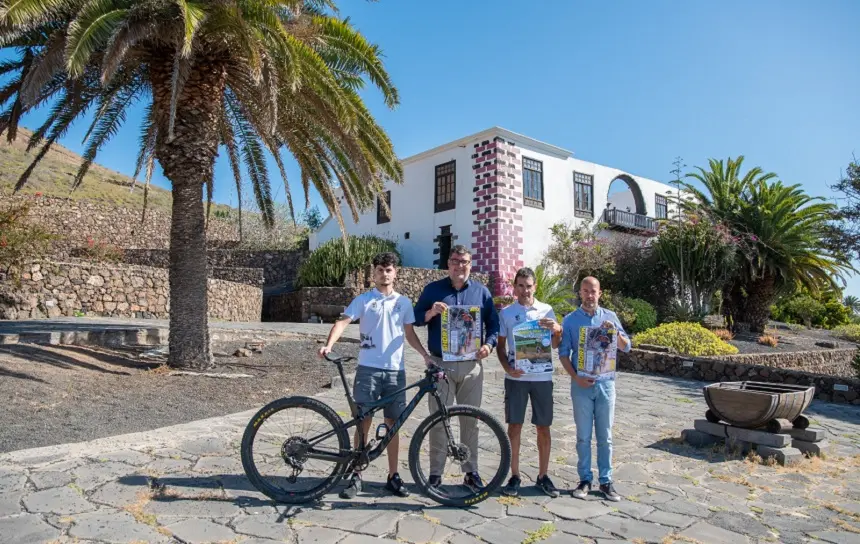 Presentación de la jornada de MTB en San Bartolomé.