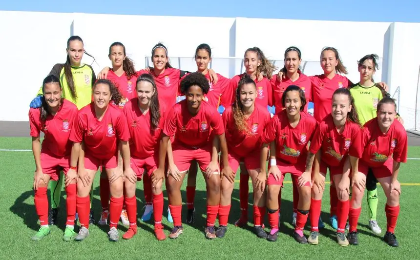 Imagen de las jugadoras del Puerto del Carmen