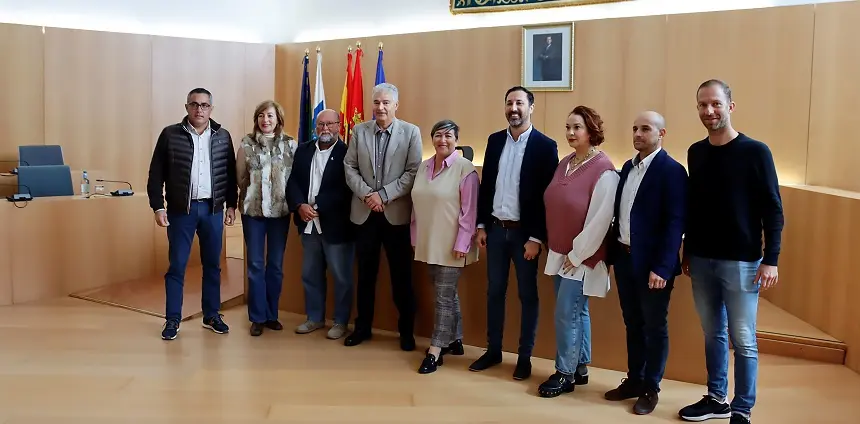 Concejales del grupo de gobierno de Tías.