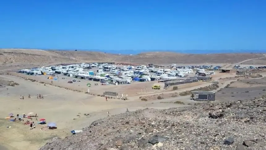 Camping de Papagayo.