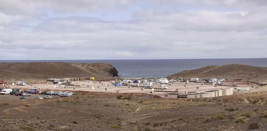 Imagen del camping de Papagayo