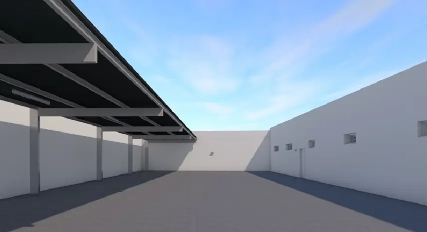 Imagen de como quedarán las instalaciones tras la ampliación.