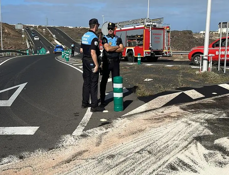 Imagen de parte del vertido