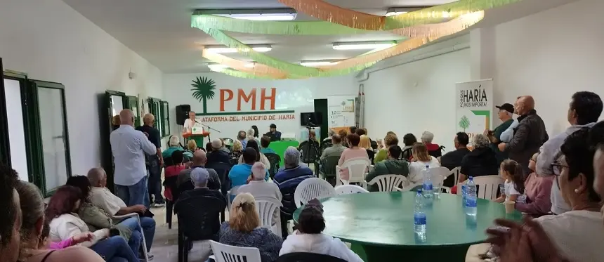 Imagen del acto de la inauguración de la nueva sede. 