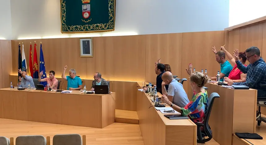 Pleno de aprobación de los presupuestos de Tías.