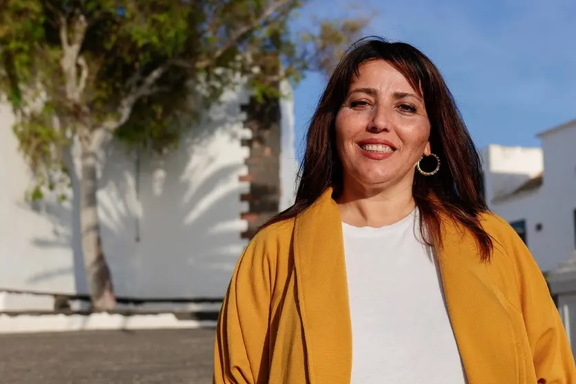 Zayda González candidata de Unidas Sí Podemos en Teguise.