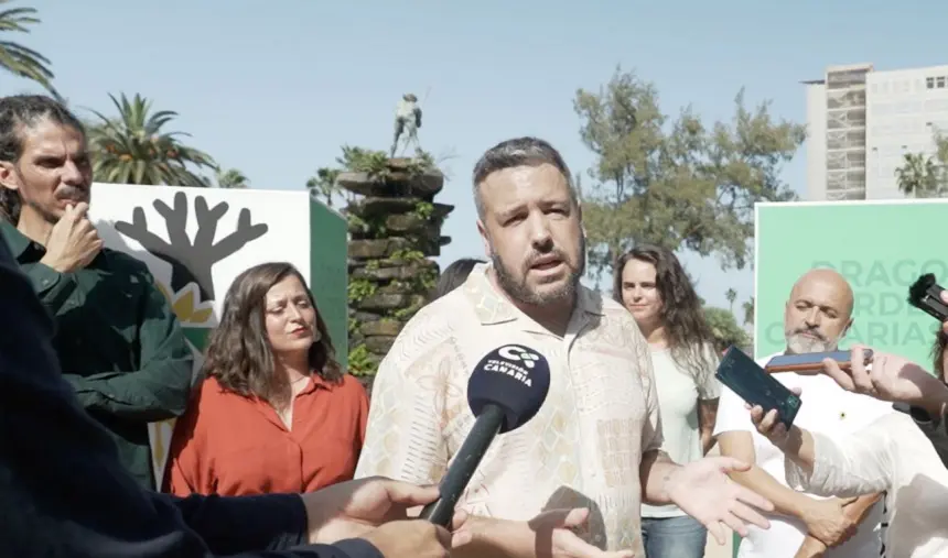 Rafa Jiménez, candidato de Drago Verdes Canarias al Parlamento de Canarias por Lanzarote.