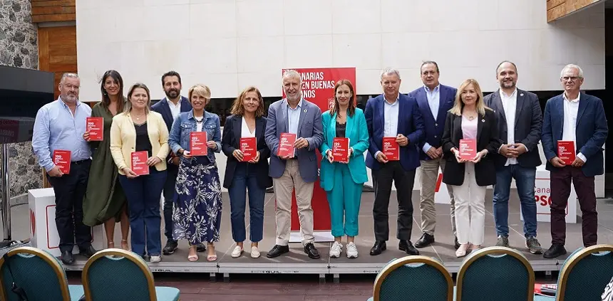Presentación del programa electoral para las elecciones autonómicas del próximo día 28M del PSOE.