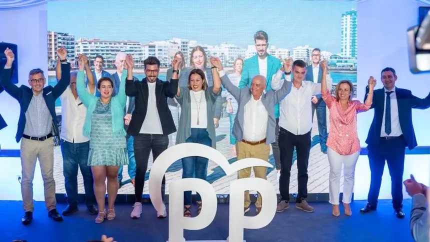 Imagen de los candidatos que se presentan en la lista al Parlamento autonómico