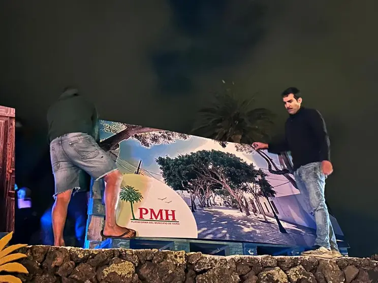 PMH estructura palés reciclados