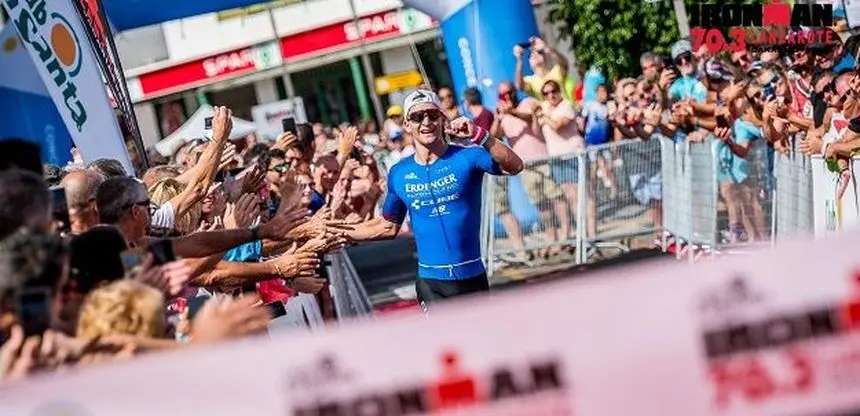 Imagen de archivo de un Ironman celebrado en la Isla.