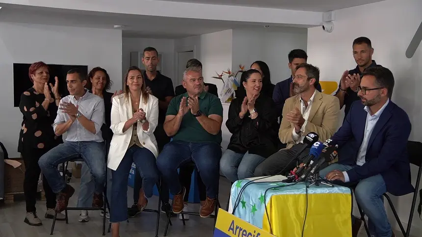 Presentacion del programa electoral de CC en Arrecife.