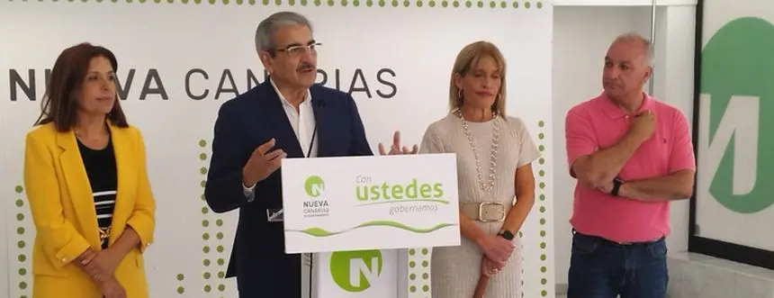 Rueda de prensa de Román Rodríguez.
