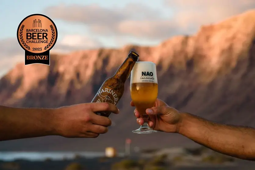 Cerveza de Lanzarote NAO.