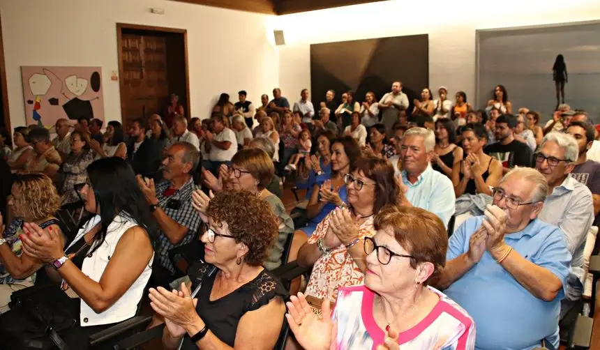 Imagen del lleno que se registró en la Casa Benito Pérez de Yaiza