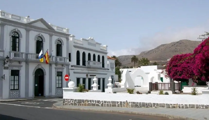 Imagen del Ayuntamiento de Haría.
