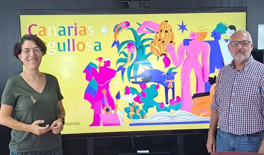 Además del cartel conmemorativo, que se difundirá en redes y exteriores de las siete islas, habrá un programa especial en RTVC y la presentación de la tercera edición del libro Canarias Orgullosa.