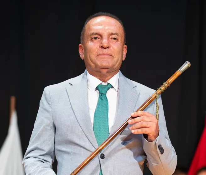 Jesús Machín tomando posesión
