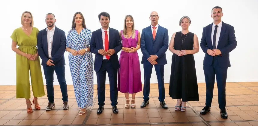 Imagen del grupo de concejales electos del PSOE en Teguise.