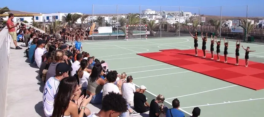 Exhibiicón en el Centro Deportivo San Marcial del Rubicón