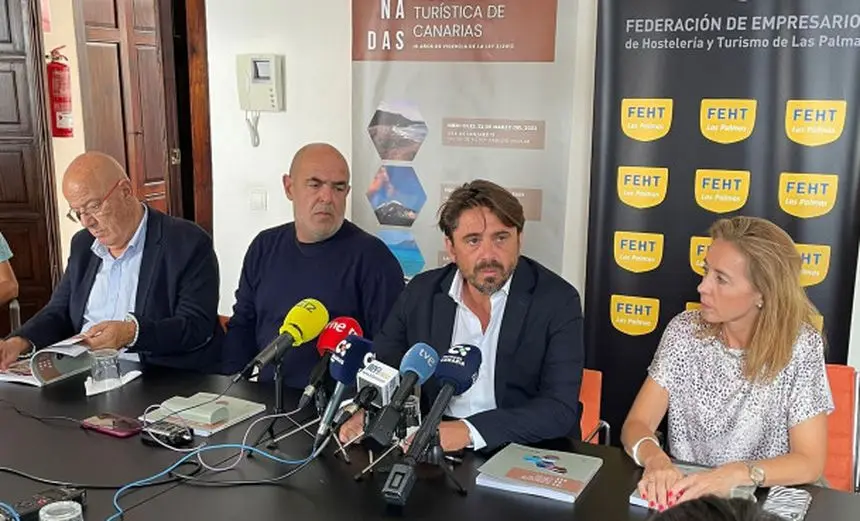 Imagen de la rueda de prensa que ofrecieron este martes.