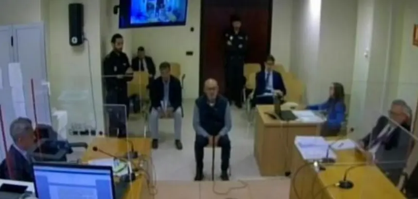 Juan Bernardo Fuentes en su anterior declaración ante la jueza. 