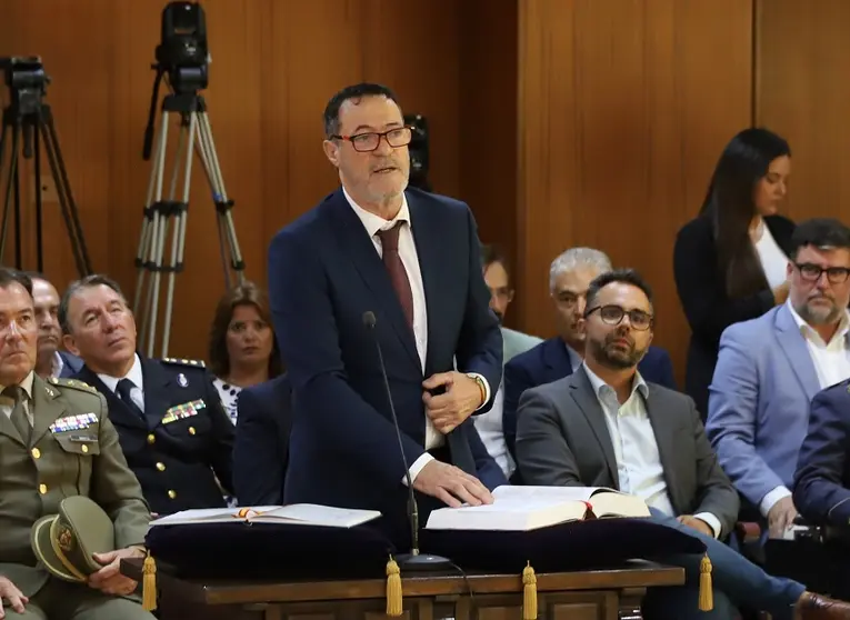 Óscar Pérez, consejero de Vox en el Cabildo de Lanzarote.