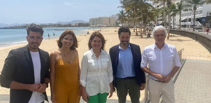 Imágenes de los integrantes de la lista que presenta el PP por la provincia de Las Palmas al Congreso y del aspirante al Senado por Lanzarote