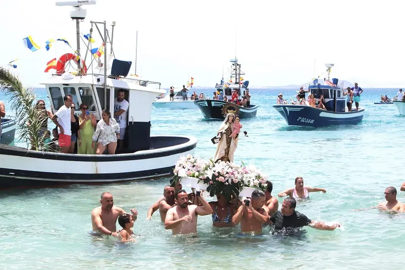 Imagen de archivo de las fiestas del Carmen.