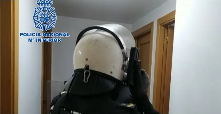 Operación antidroga en Arrecife.