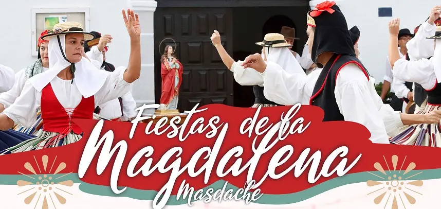 15 julio Fiestas de Masdache La Magdalena 2023