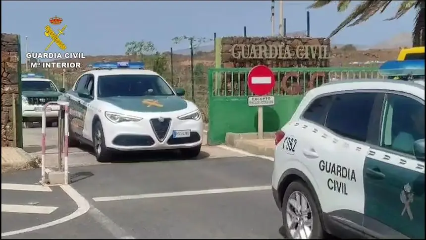 Cuartel de la Guardia Civil en Costa Teguise.