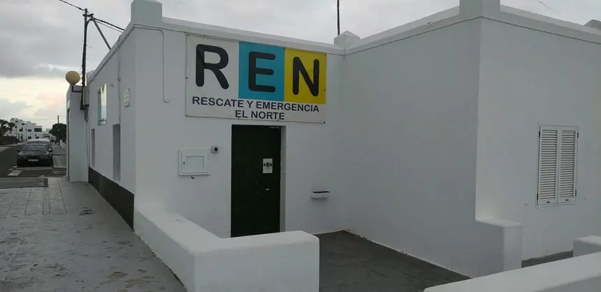 Imagen de la sede de REN en la playa de La Garita