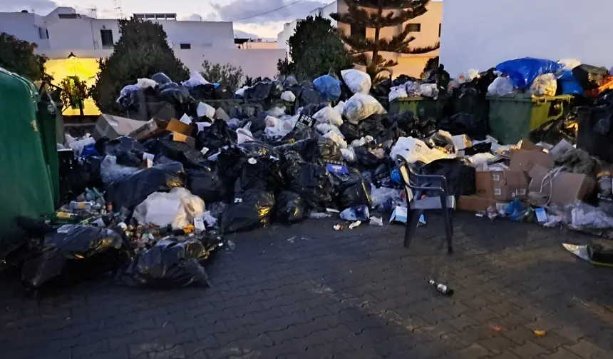 Residuos en Yaiza.
