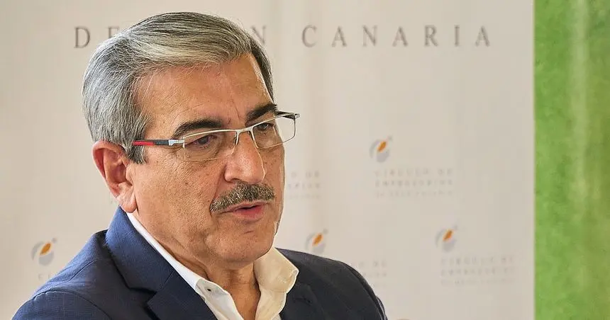 Román Rodríguez, presidente de Nueva Canarias-Bloque Canarista (NC-BC).