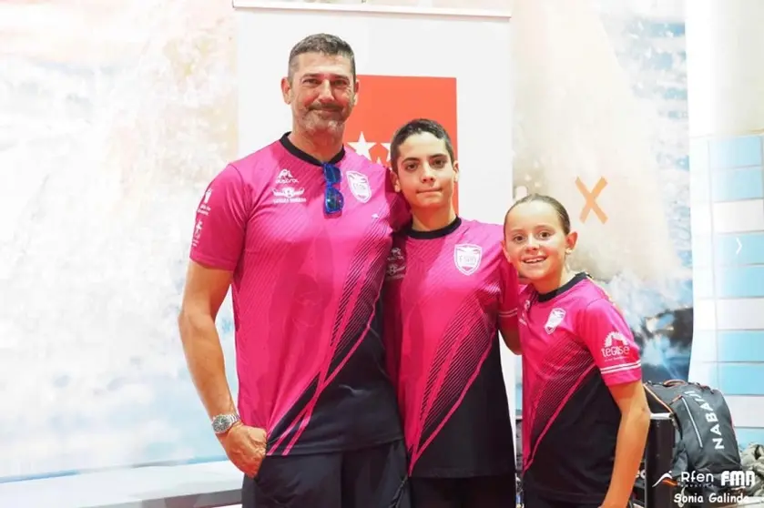 Equipo de ESNA en el campeonato de españa alevin.