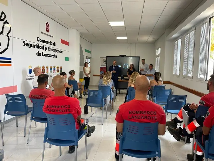 Reunión en el Consorcio de Seguridad y Emergencias