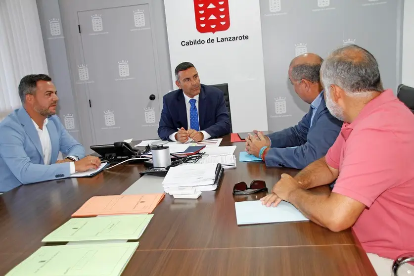 Reunión del presidente y vicepresidente con Tragsa