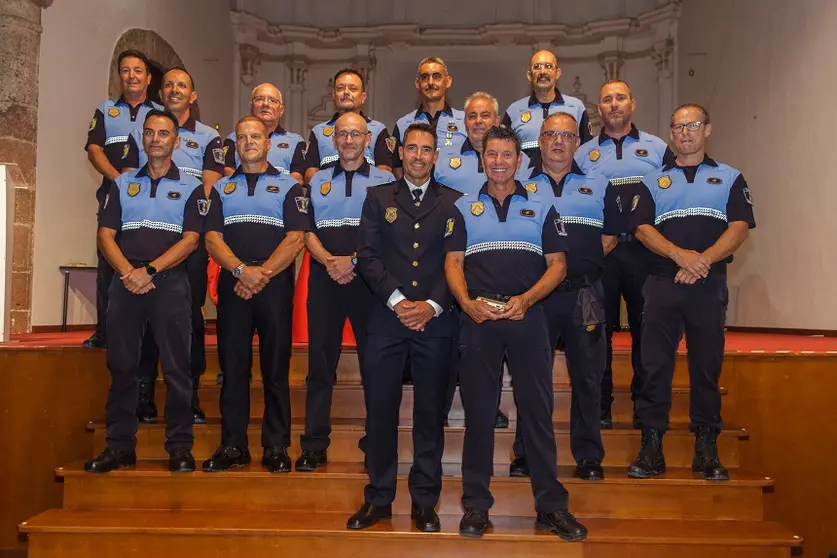 Medallas Policias Locales Teguise 2023.