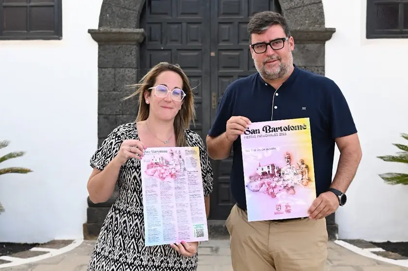 Presentación fiestas patronales de San Bartolomé.