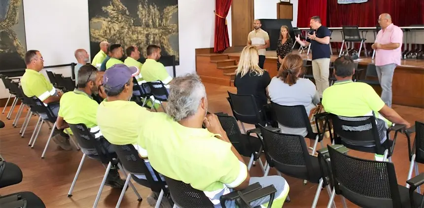 Imagen de la reunión.