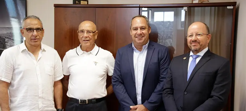 El Cabildo recibe a una Delegación de Agadir.
