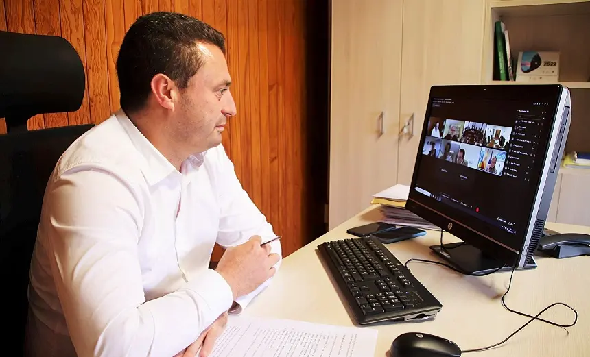 Óscar Noda, alcalde de Yaiza