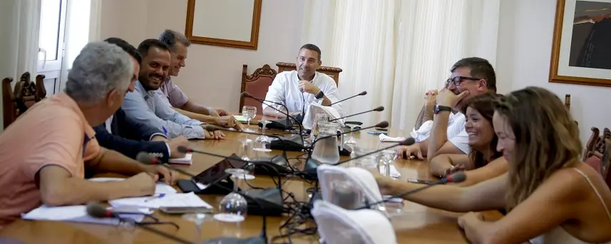 Reunión del Consorcio de Aguas del Cabildo de Lanzarote.