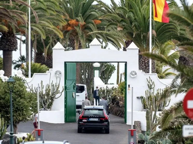 Imagen de archivo de la llegada de Pedro Sánchez a La Mareta.