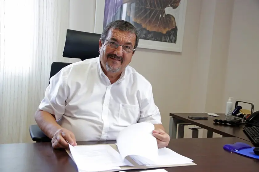 El consejero de Energía, Miguel Ángel Jiménez